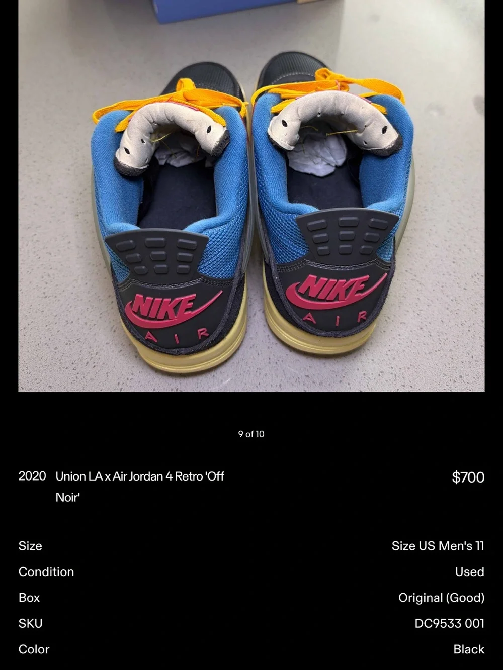 Jordan lightly worn